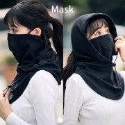 2 পিস চায়না Winter Full Face Mask(Black Colour)-২ পিস