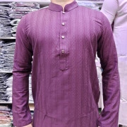 Size-42-চায়না অরজিনাল প্রিমিয়াম ডবি ফেব্রিক্স (Purple 💜)-কালার